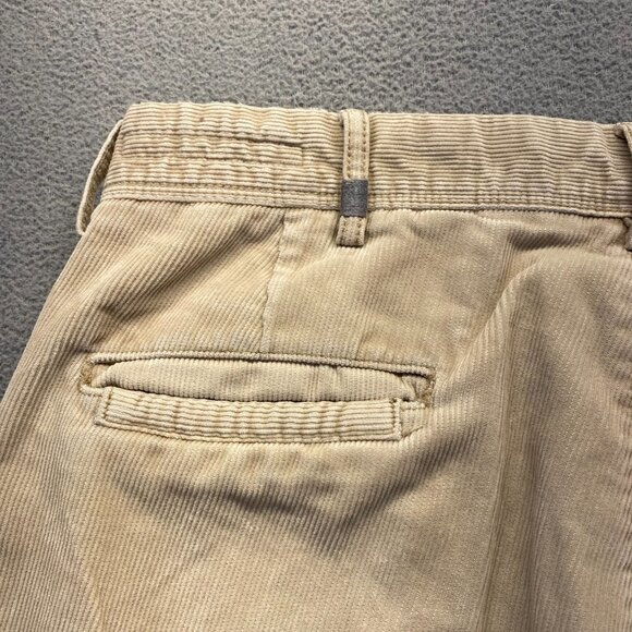 LK Life Made Simple Corduroy Pants Men's Size 34X32 Straight Leg Flat Front - Picture 10 of 14